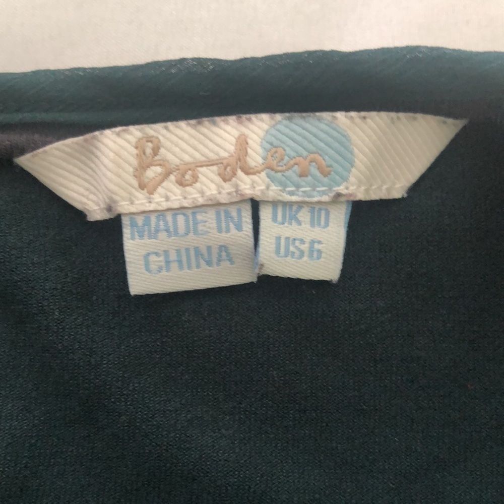 Boden sheer sleeves lightweight long sleeve shirt - Picture 2 of 9
